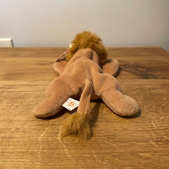 Ty Beanie Babies Roary Lion Tan 1996 – New Tag Protector VINTAGE - Picture 9 of 10